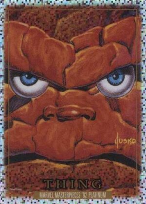 2024 Skybox Marvel Masterpieces 92 Platinum Checklist Box Info