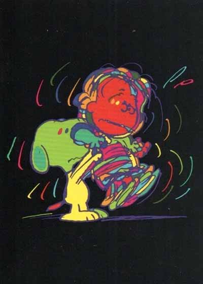 2025 Cryptozoic Peanuts: 75 Years Playpaks Promo Card P2 Snoopy and Linus