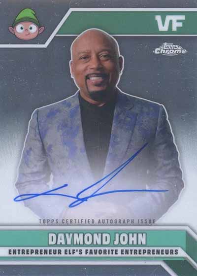 2025 Topps Chrome VeeFriends Daymond John Autograph