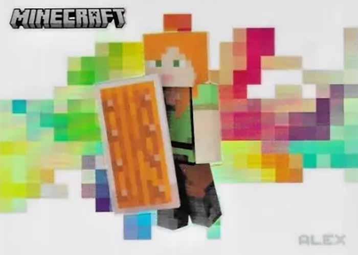 2024 Panini Minecraft Color Blast Alex