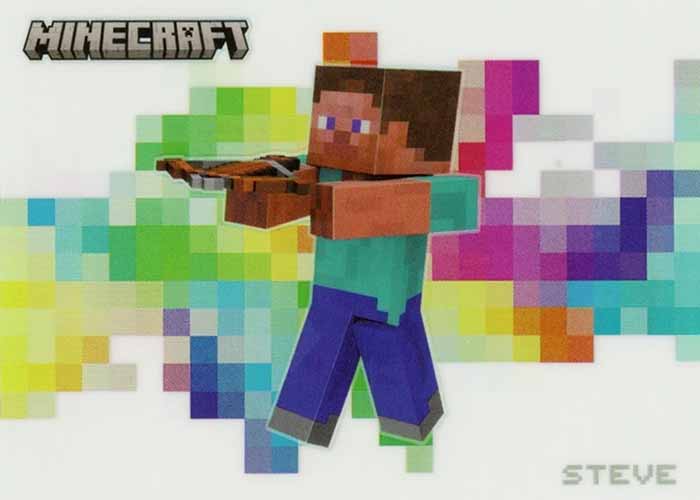 2024 Panini Minecraft Color Blast Steve