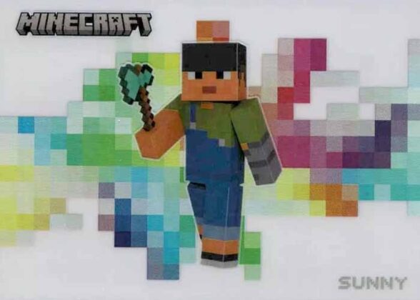 2024 Panini Minecraft Color Blast Checklist, Gallery, Guide