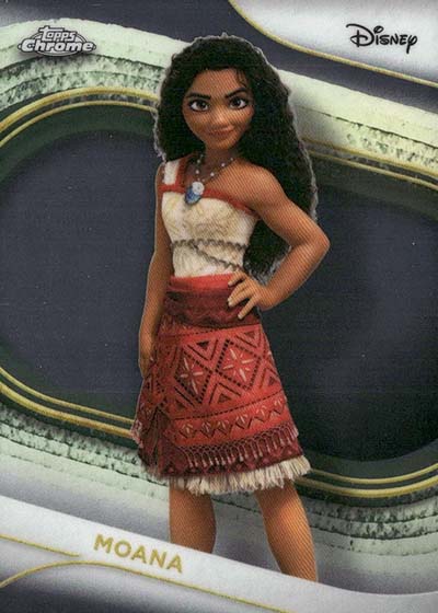 2025 Topps Chrome Disney 10 Moana