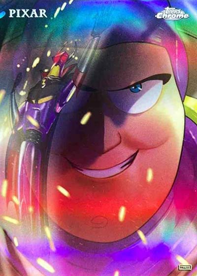 2025 Topps Chrome Disney Reflections Buzz Lightyear Zurg
