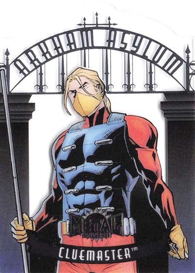 2025 SkyBox Metal Universe Batman Arkham Asylum Cluemaster