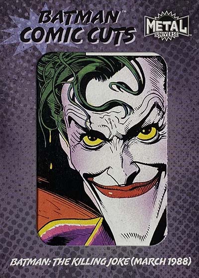 2025 SkyBox Metal Universe Batman Comic Cuts