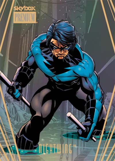 2025 SkyBox Metal Universe Batman SkyBox Premium Nightwing