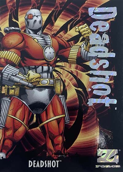 2025 SkyBox Metal Universe BatmanZ-Force Detective Rave Deadshot