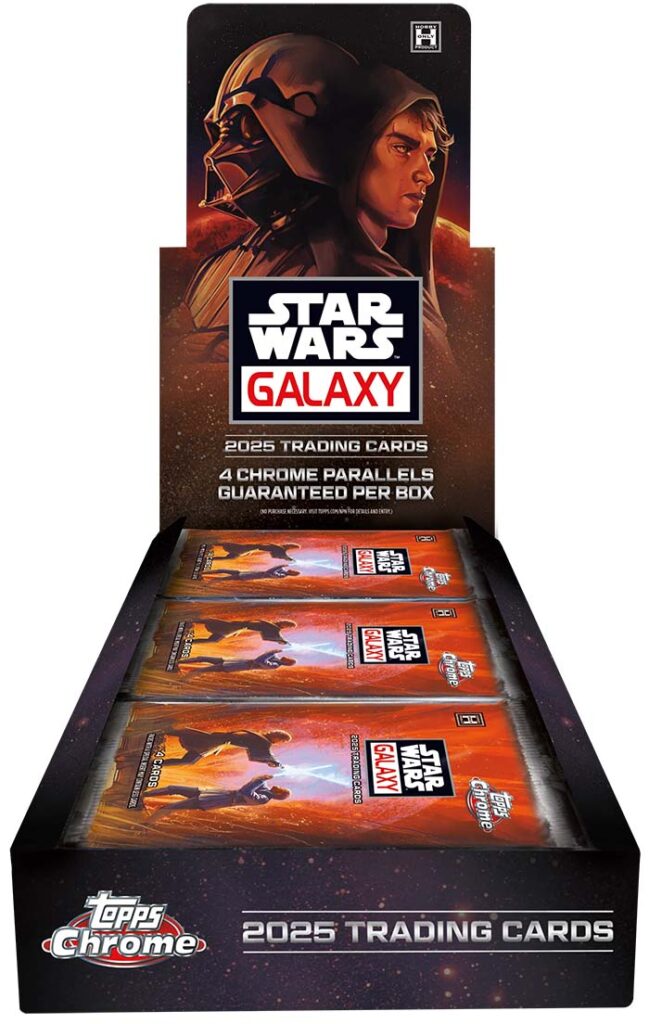 2025 Topps Chrome Star Wars Galaxy Hobby Box