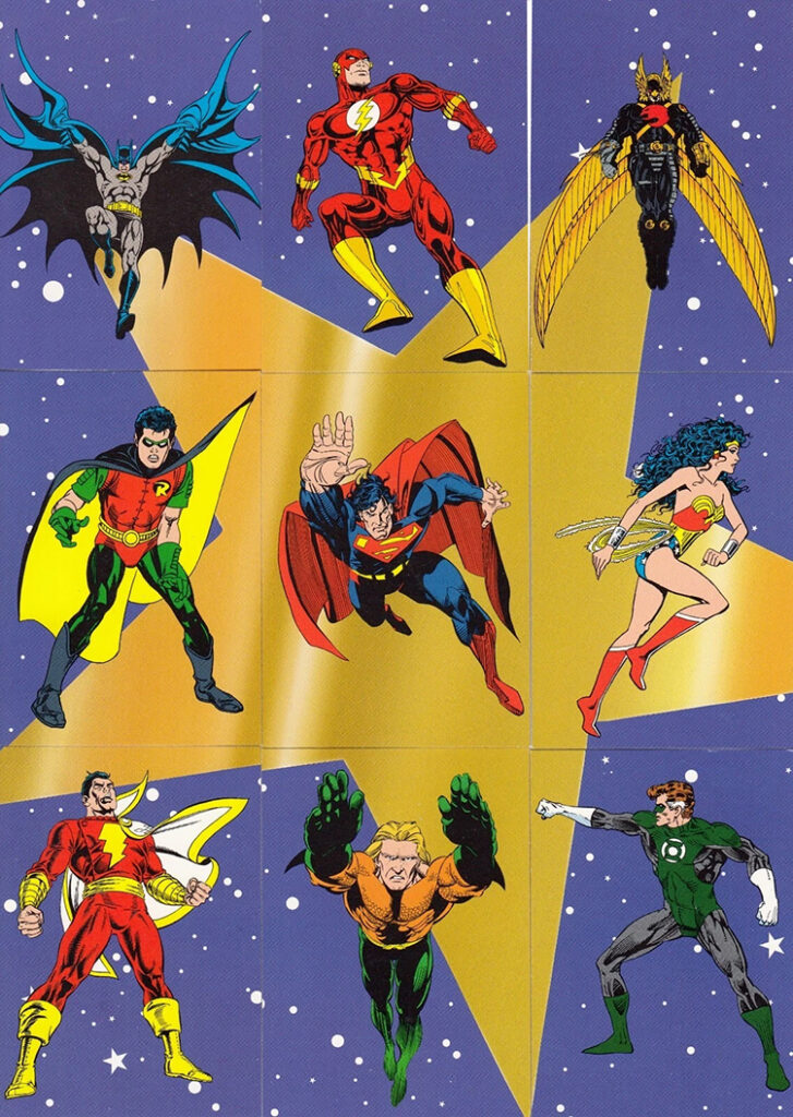 1994 SkyBox DC Stars Puzzle