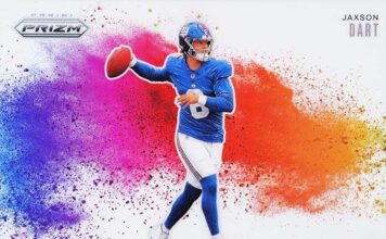 2025 Panini Prizm Football Color Blast Checklist, Gallery and Guide
