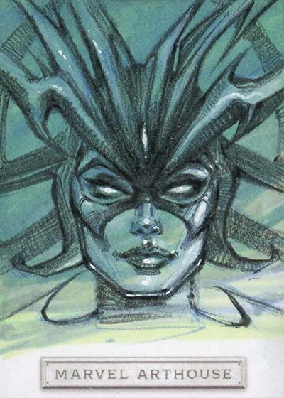 2025 Topps Marvel The Collector Marvel Arthouse Sketch Cards