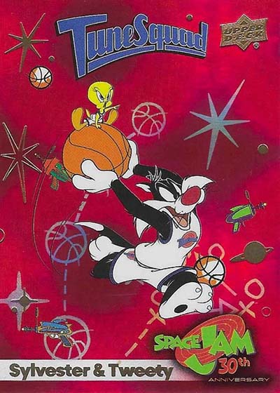 2026 Upper Deck Space Jam 30th Anniversary Fly High Sylvester and Tweety