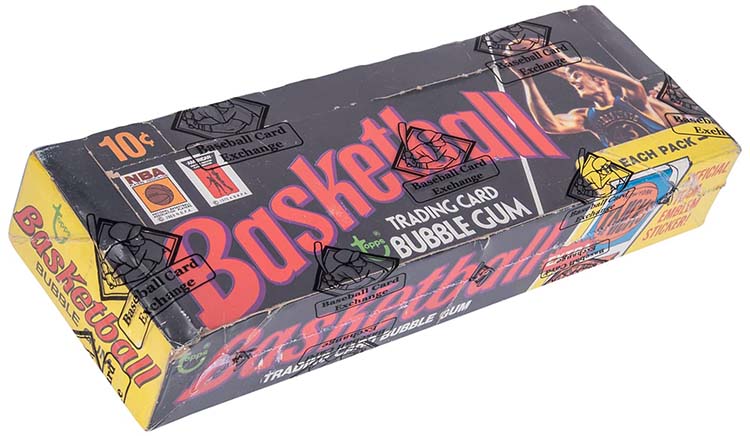 1973-74 Topps Basketball Wax Box