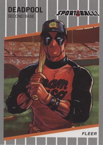 2018 Upper Deck Deadpool Sport Ball! 1989 Fleer Bill Ripken