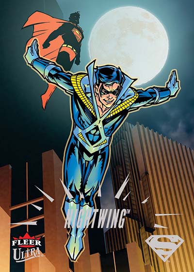 2025 Fleer Ultra Superman Nightwing