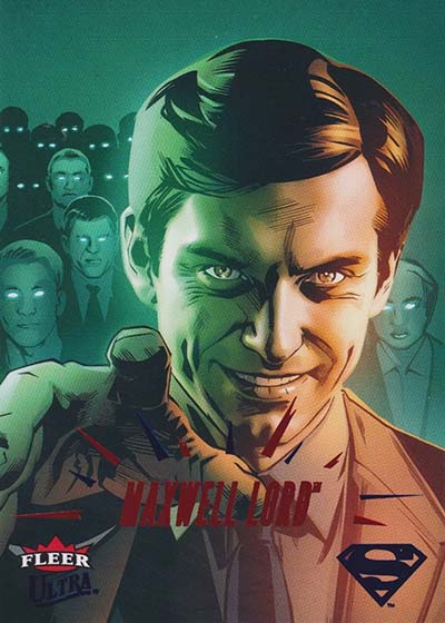 2025 Fleer Ultra Superman Debut Year Maxwell Lord