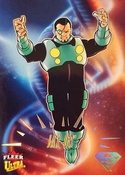 2025 Fleer Ultra Superman Gold Spectrum Jax Ur