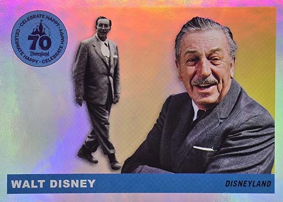 2025 Topps Disneyland 70th Anniversary 1955 Icons Walt Disney