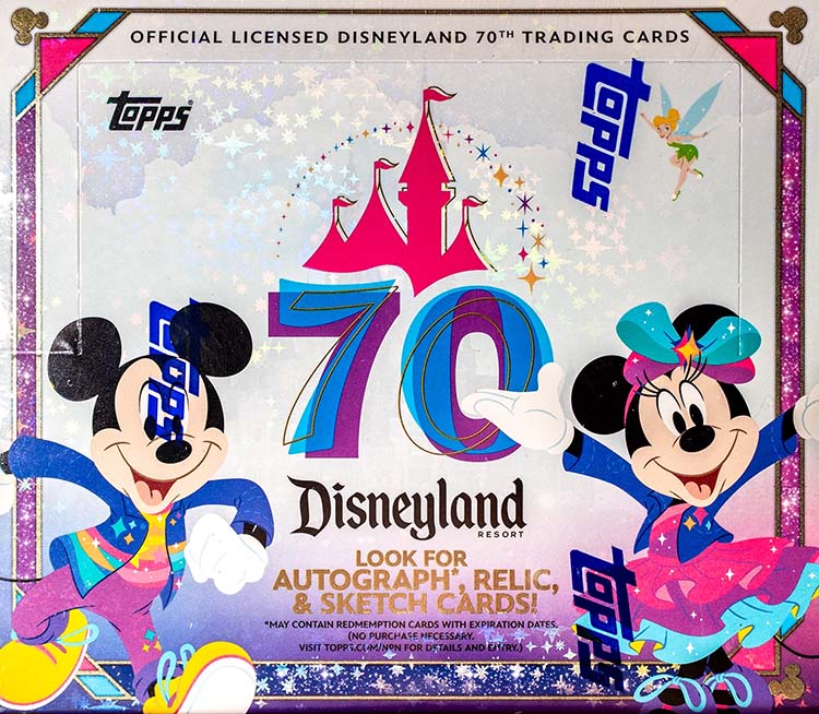 2025 Topps Disneyland 70th Anniversary Disneyland Box