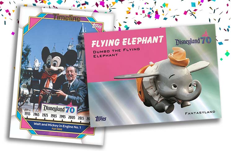 2025 Topps Disneyland 70th Anniversary Checklist, Box, Card Info
