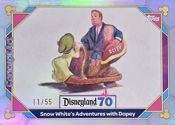 2025 Topps Disneyland 70th Anniversary Hidden Mickey Variations