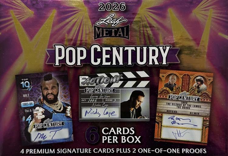 2026 Leaf Metal Pop Century Hobby Box