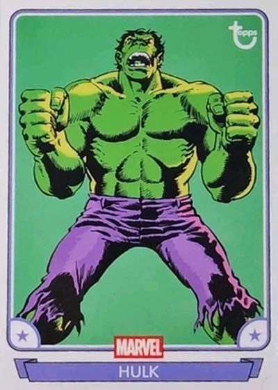 2025 Topps Brooklyn Collection Captain America 15 Hulk