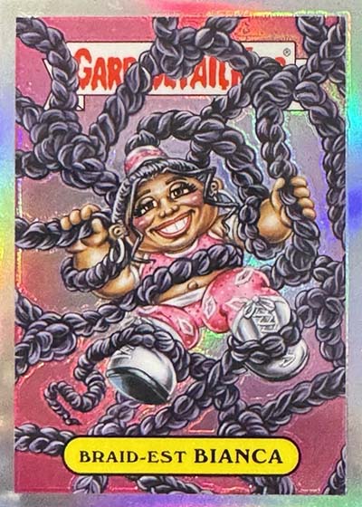 2026 Topps Chrome WWE Garbage Pail Kids Bianca Belair