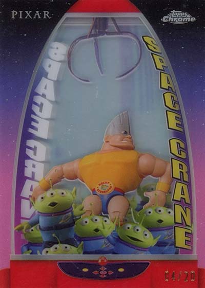 2025 Topps 30 Years of Toy Story The Claw Shadowbox