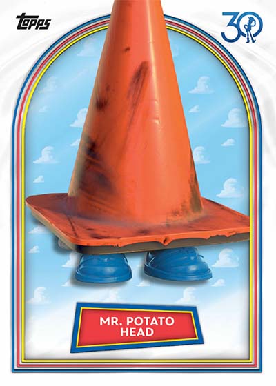 2025 Topps 30 Years of Toy Story Cone Variations Mr. Potato Head