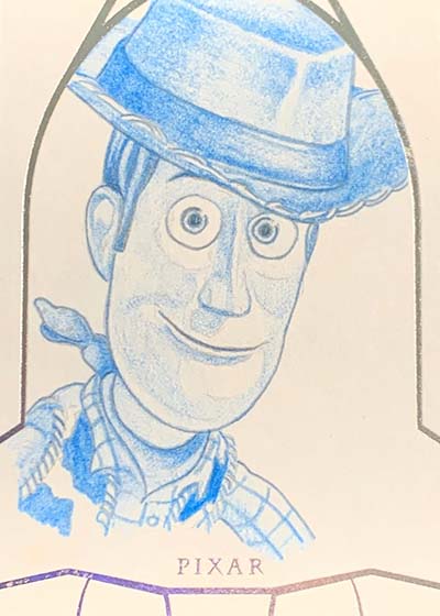 2025 Topps 30 Years of Toy Story Sketch Cards