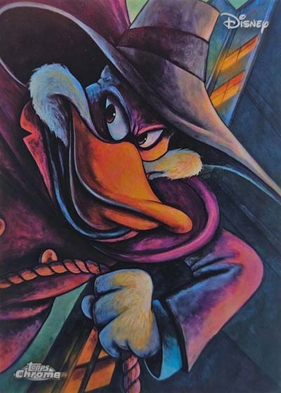 2026 Topps Chrome Disney Art of Disney Darkwing Duck