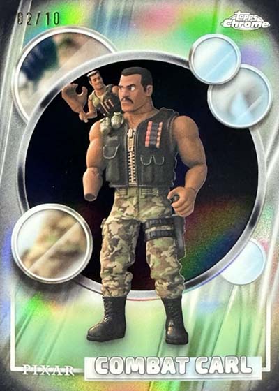 2026 Topps Chrome Disney Black Refractor Combat Carl