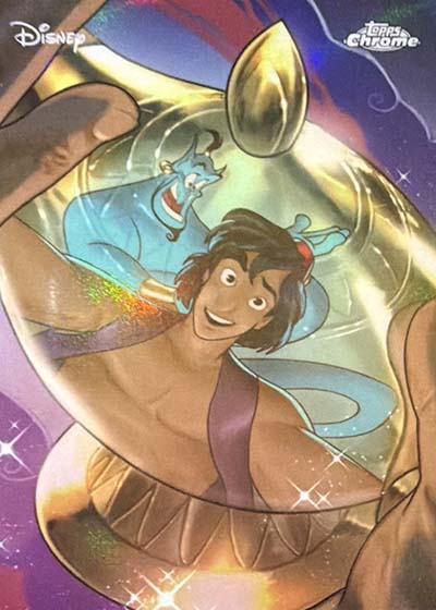 2026 Topps Chrome Disney Reflections Aladdin