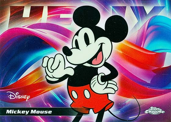 2026 Topps Chrome Disney Helix Mickey Mouse