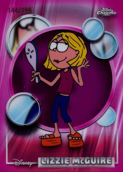 2026 Topps Chrome Disney Magenta Refractor Lizzie McGuire