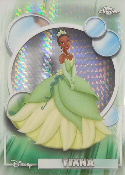2026 Topps Chrome Disney Prism Refractor Tiana