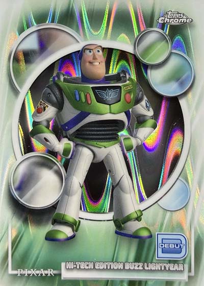 2026 Topps Chrome Disney RayWave Refractor Hi-Tech Edition Buzz Lightyear