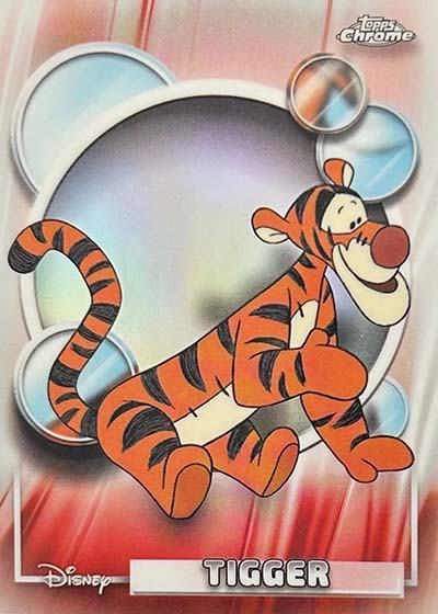 2026 Topps Chrome Disney Refractors Tigger