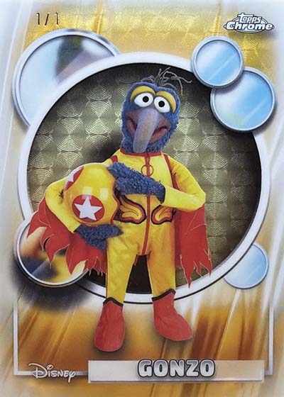 2026 Topps Chrome Disney Superfractor Gonzo