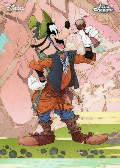 2026 Topps Chrome Disney Ukiyo-E Goofy