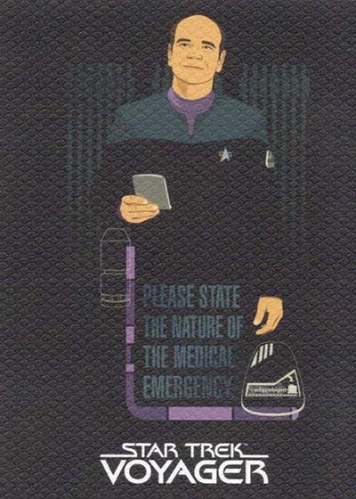 2026 Rittenhouse Star Trek Voyager Archives and Inscriptions Case Topper