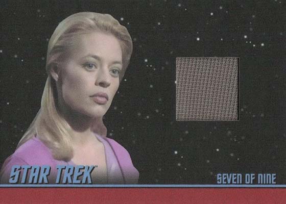 2026 Rittenhouse Star Trek Voyager Archives and Inscriptions Star Trek Classic Costume Relics Seven of Nine