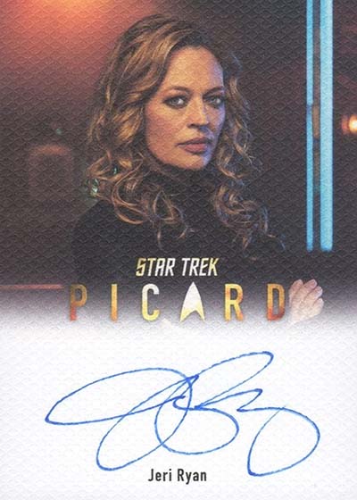 2026 Rittenhouse Star Trek Voyager Archives and Inscriptions Picard Canvas Autographs Jeri Ryan