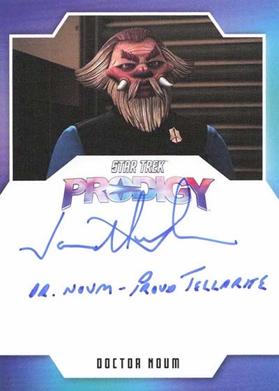 2026 Rittenhouse Star Trek Voyager Archives and Inscriptions Prodigy Inscription Autographs Jason Alexander