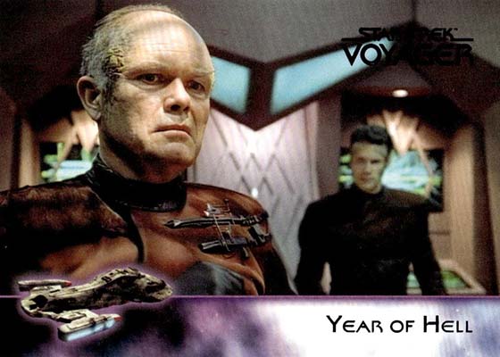 2026 Rittenhouse Star Trek Voyager Archives and Inscriptions Uncut Year of Hell