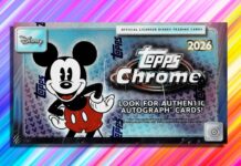 2026 Topps Chrome Disney Checklist, Trading Cards Info