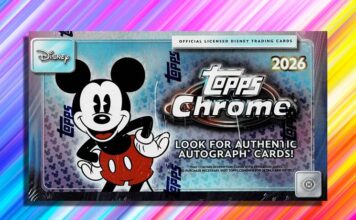 2026 Topps Chrome Disney Checklist, Trading Cards Info