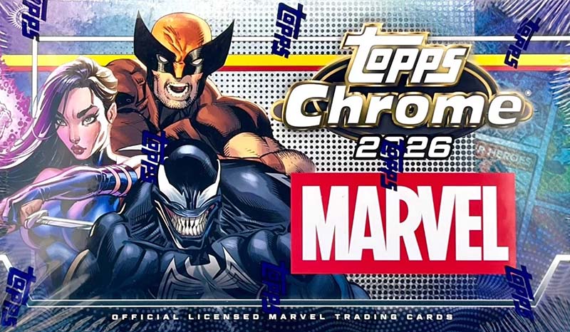 2026 Topps Chrome Marvel Hobby Box